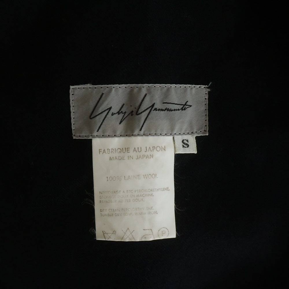 Yohji Yamamoto FEMME(ヨウジヤマモトファム) 95AW Archive アーカイブ ウール オールインワン パンツ ブラック FE-D05-106 レディース