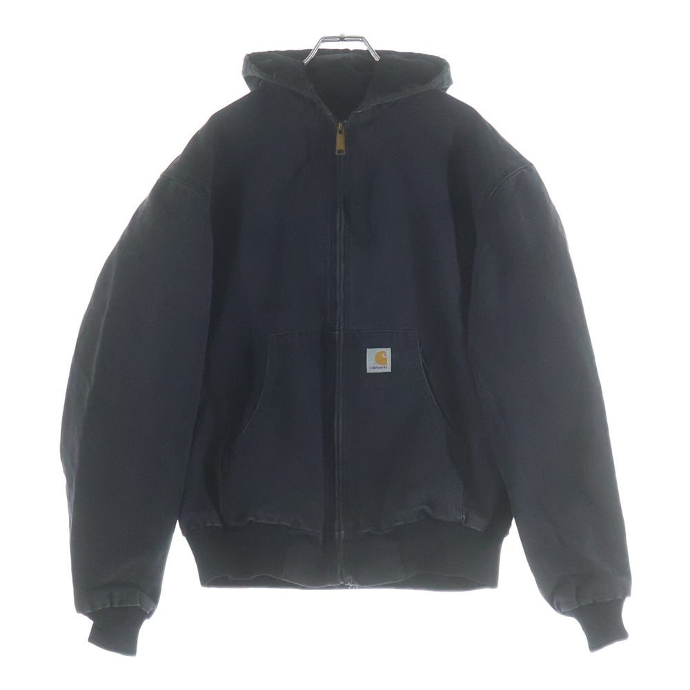 CARHARTT(カーハート) 00s ACTIVE JACKET ヴィンテージ アクティブジャケット 裏地メッシュ ジップアップパーカー フーディ ブラック
