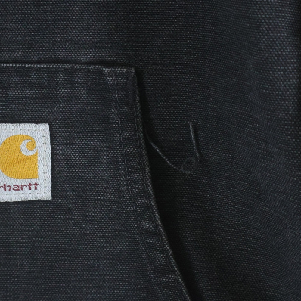 CARHARTT(カーハート) 00s ACTIVE JACKET ヴィンテージ アクティブジャケット 裏地メッシュ ジップアップパーカー フーディ ブラック
