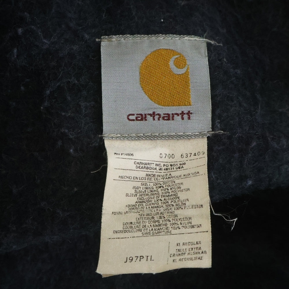 CARHARTT(カーハート) 00s VINTAGE DETROIT JACKET BLANKET ヴィンテージ ブランケット デトロイト ジャケット ネイビー