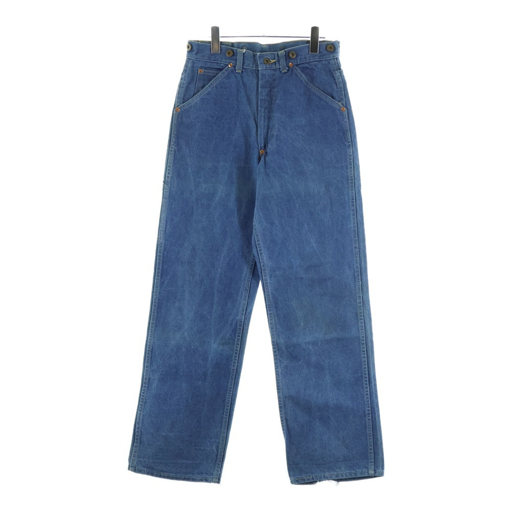 LEE(リー) 70s BOSS OF THE ROAD SCOVILL MADE IN USA 77 ヴィンテージ デニムロガーパンツ セミオートマチック デニムパンツ インディゴ 050-3641
