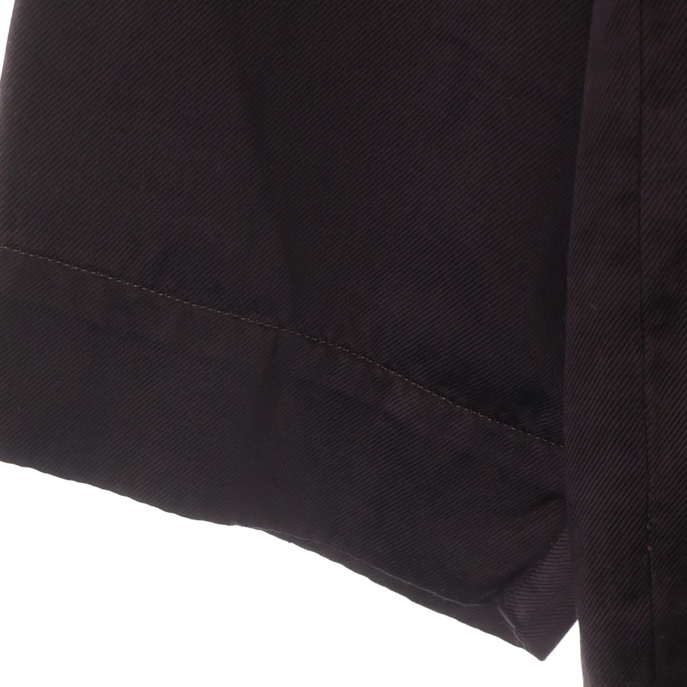 DRIES VAN NOTEN(ドリスヴァンノッテン) 22AW CASTLE 5286 M.W.SHIRT BOT シャツジャケット ボルドー