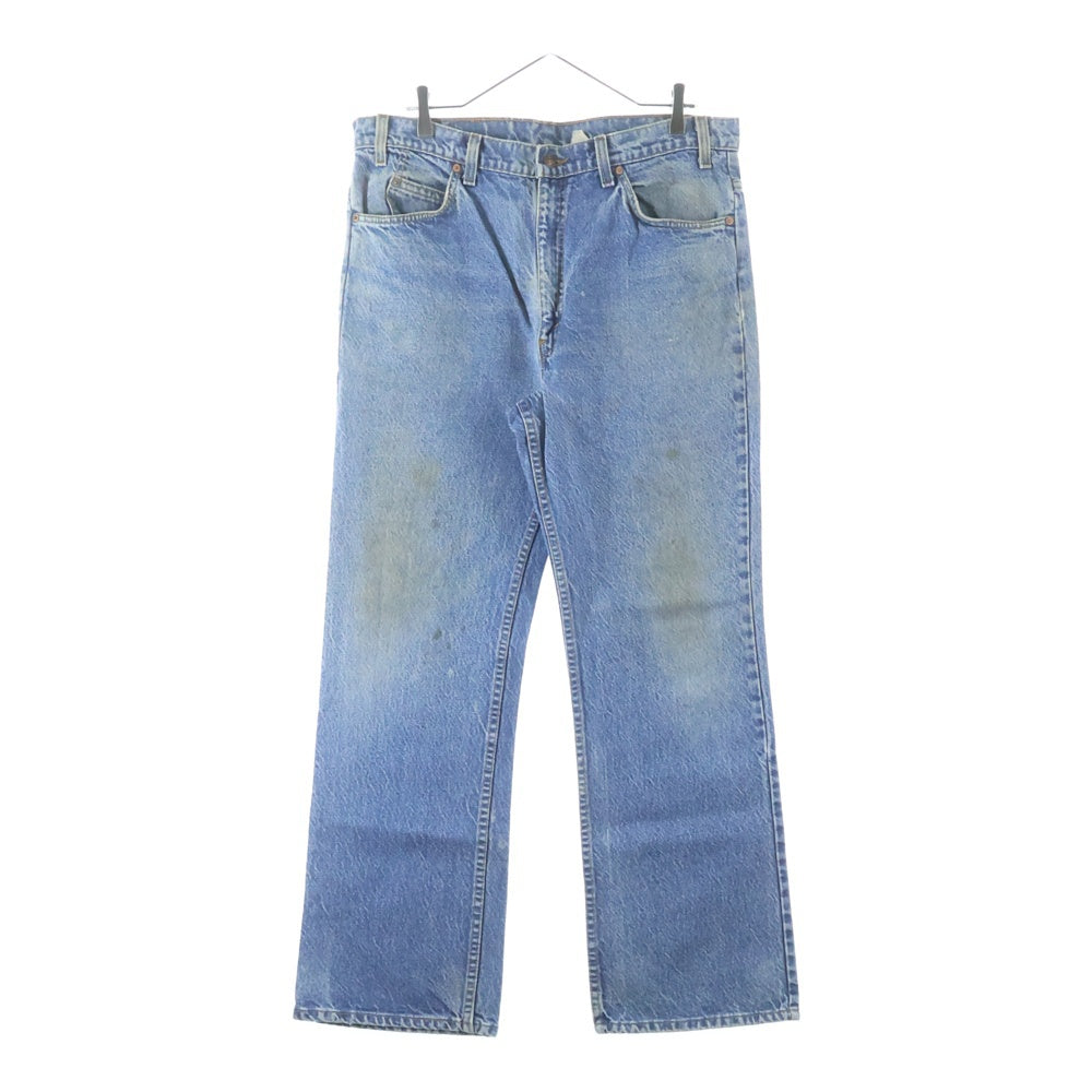 Levi's(リーバイス) 90s VINTAGE 517 ブーツカットデニム ジーンズ オレンジタブ ボタン裏刻印554 USA製 ジップフライ インディゴ