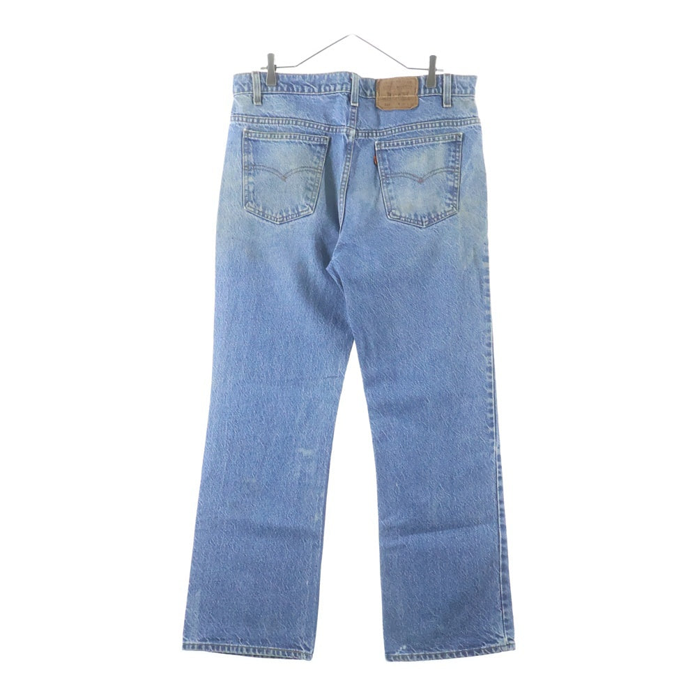 Levi's(リーバイス) 90s VINTAGE 517 ブーツカットデニム ジーンズ オレンジタブ ボタン裏刻印554 USA製 ジップフライ インディゴ