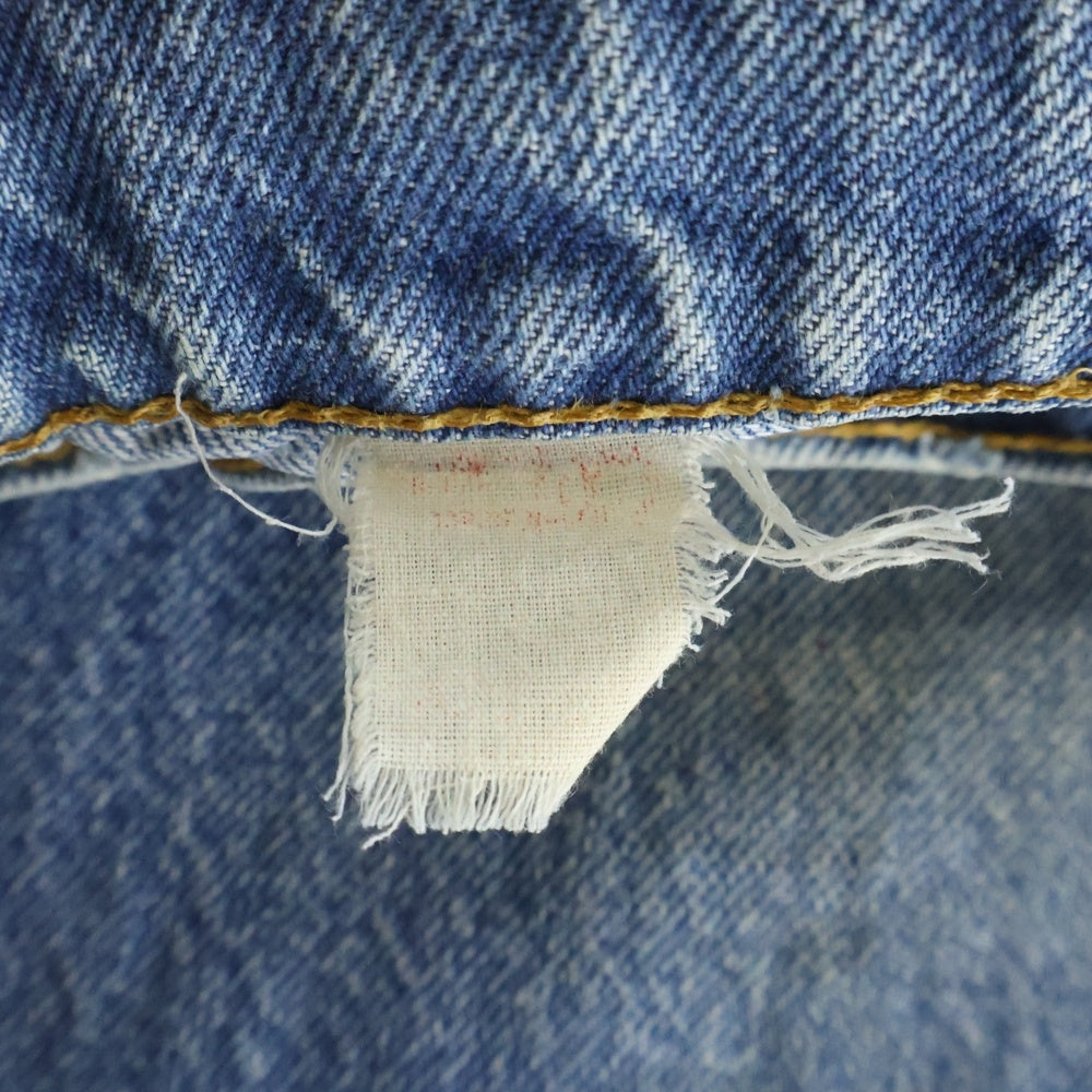Levi's(リーバイス) 90s VINTAGE 517 ブーツカットデニム ジーンズ オレンジタブ ボタン裏刻印554 USA製 ジップフライ インディゴ