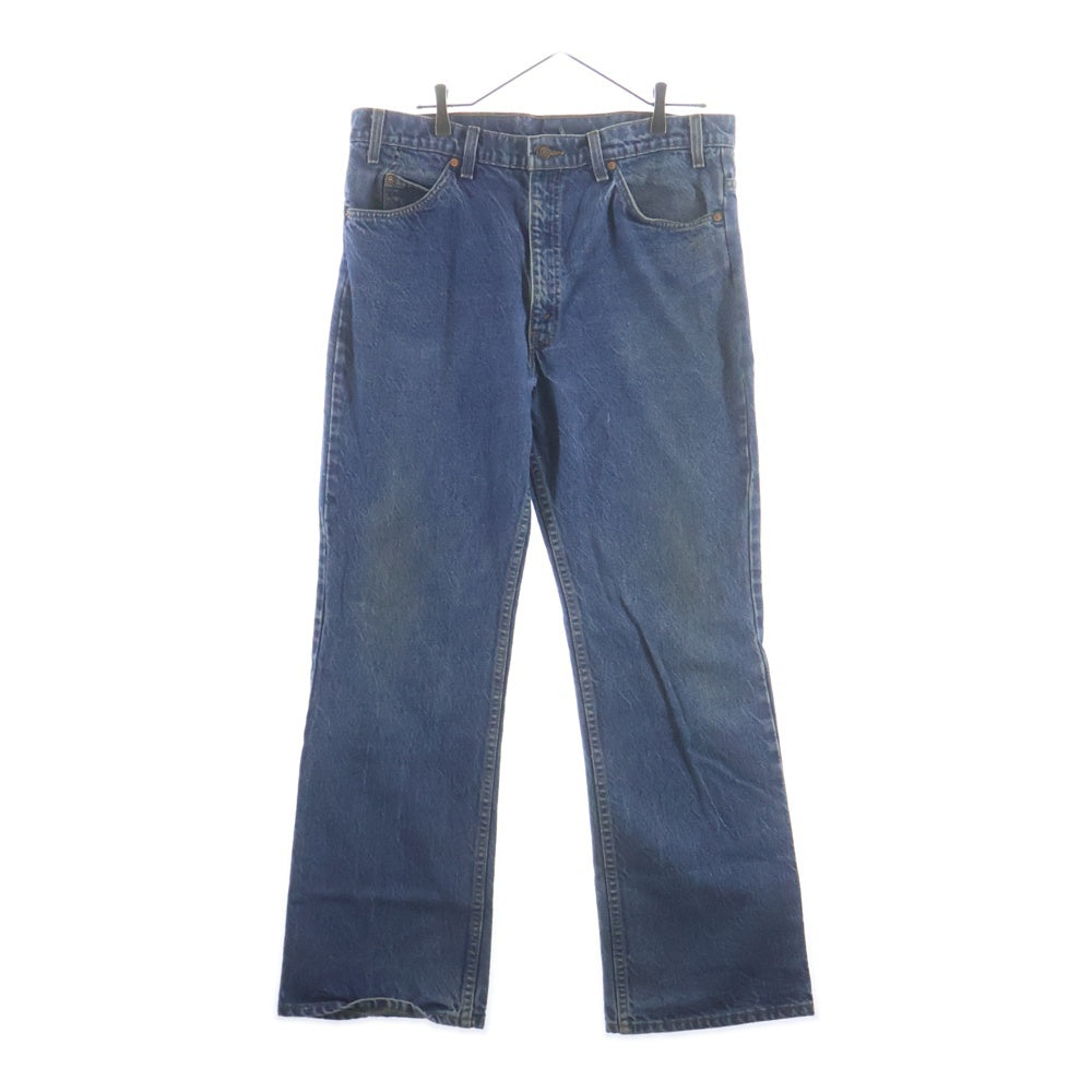 Levi's(リーバイス) 90s VINTAGE 517 ブーツカットデニム ジーンズ オレンジタブ ボタン裏刻印554 1993年製 USA製 ジップフライ インディゴ