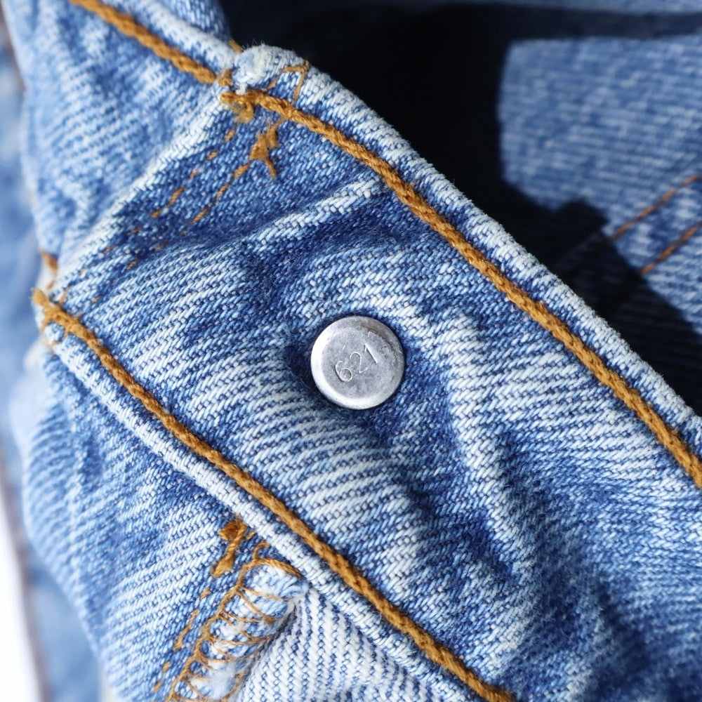 Levi's(リーバイス) 90s VINTAGE 505 デニムパンツ ジーンズ オレンジタブ ボタン裏刻印621 1997年製 ジップフライ インディゴ
