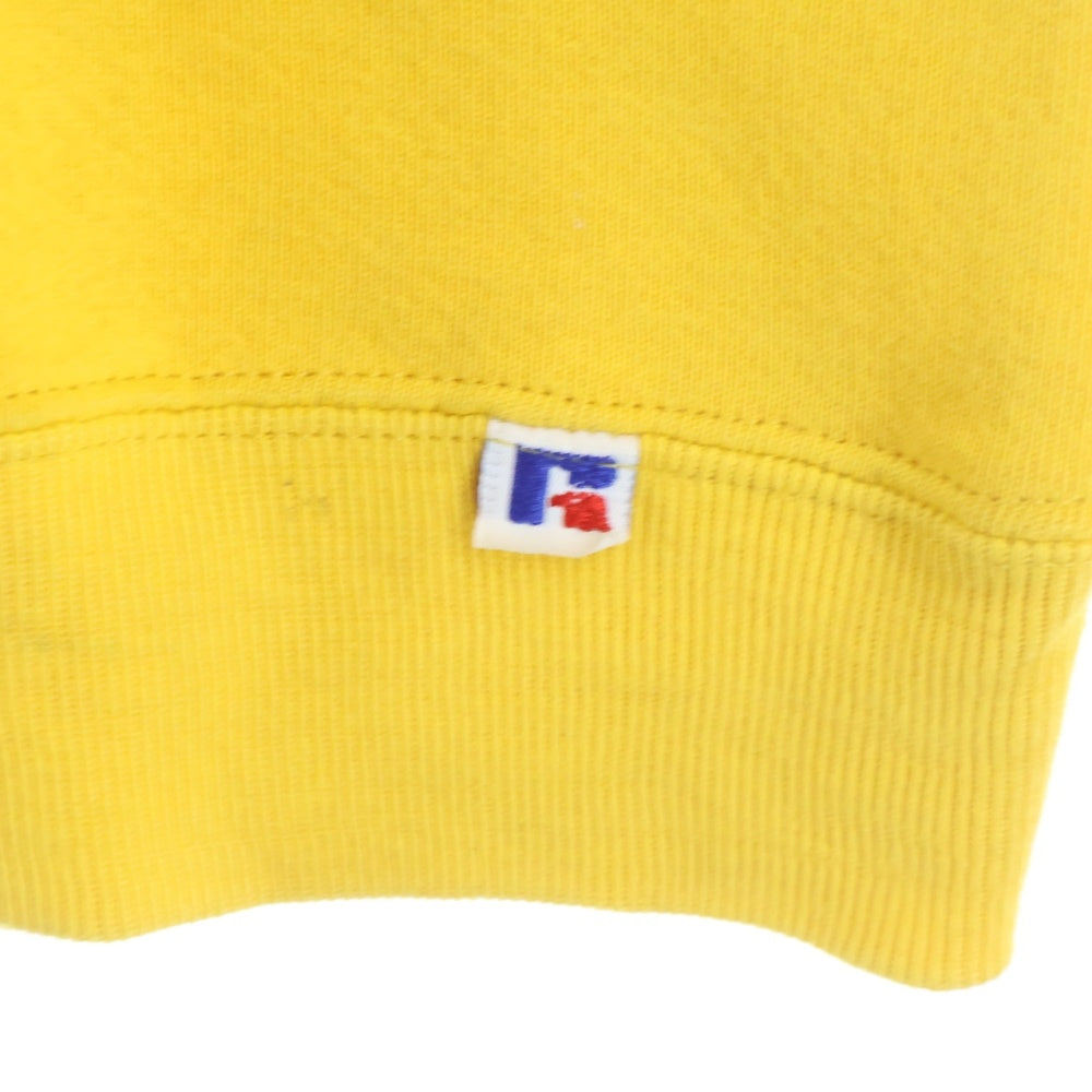 VINTAGE(ヴィンテージ) 90s RUSSELL ATHLETIC ラッセルアスレチック 前V スウェット イエロー