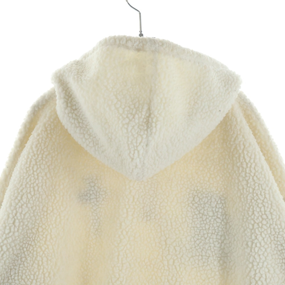 Cactus Jack(カクタスジャック) 20AW HALF-ZIP SHERPA HOODIE ハーフジップ シェルパ フーディ パーカー ホワイト