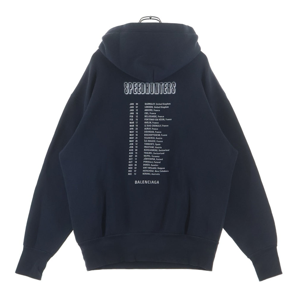 BALENCIAGA(バレンシアガ) 19AW SPEED HUNTERS スピードハンターズ スウェットプルオーバーパーカー ブラック 541707 TCV37