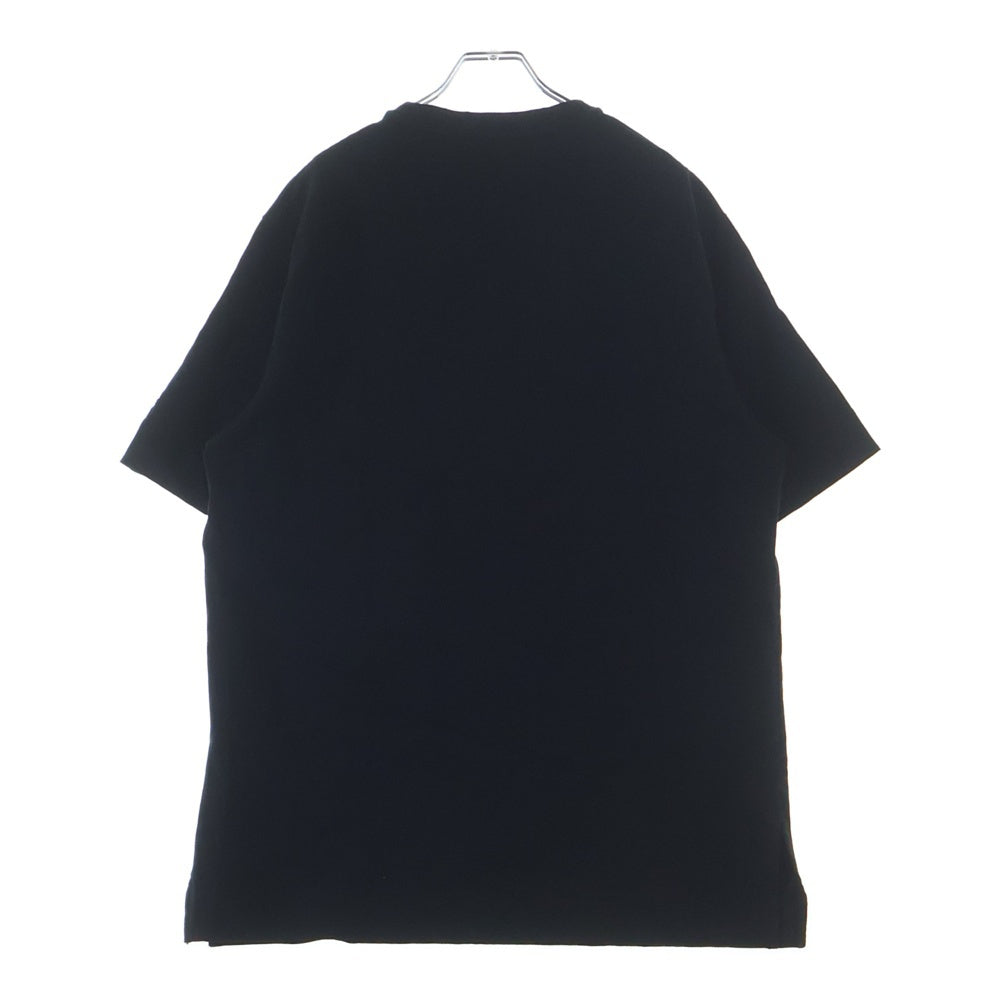 JIL SANDER(ジルサンダー) 24SS OVERSIZE オーバーサイズ ストレッチ 半袖Tシャツ カットソー ブラック