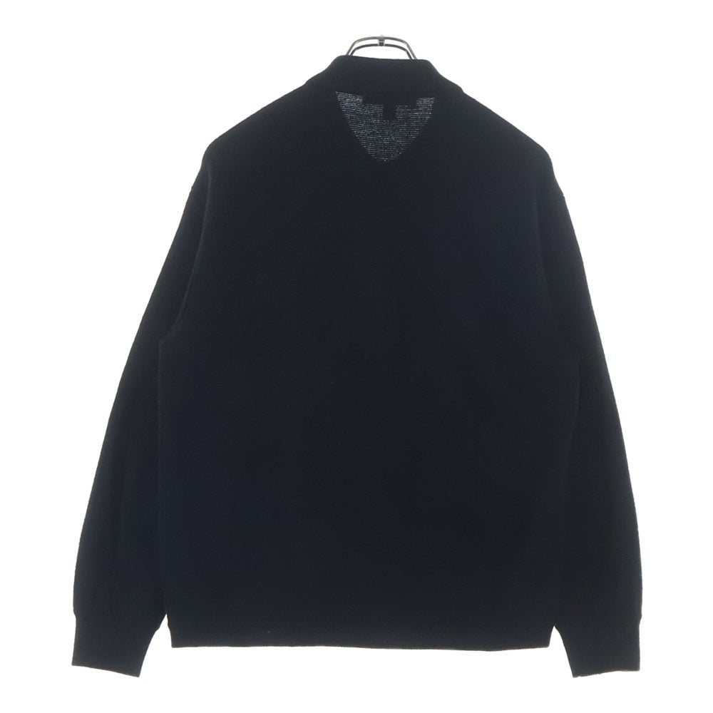 SUPREME(シュプリーム) 23AW SILK MAP CARDIGAN シルク マップ カーディガン 長袖 ブラック/ブルー