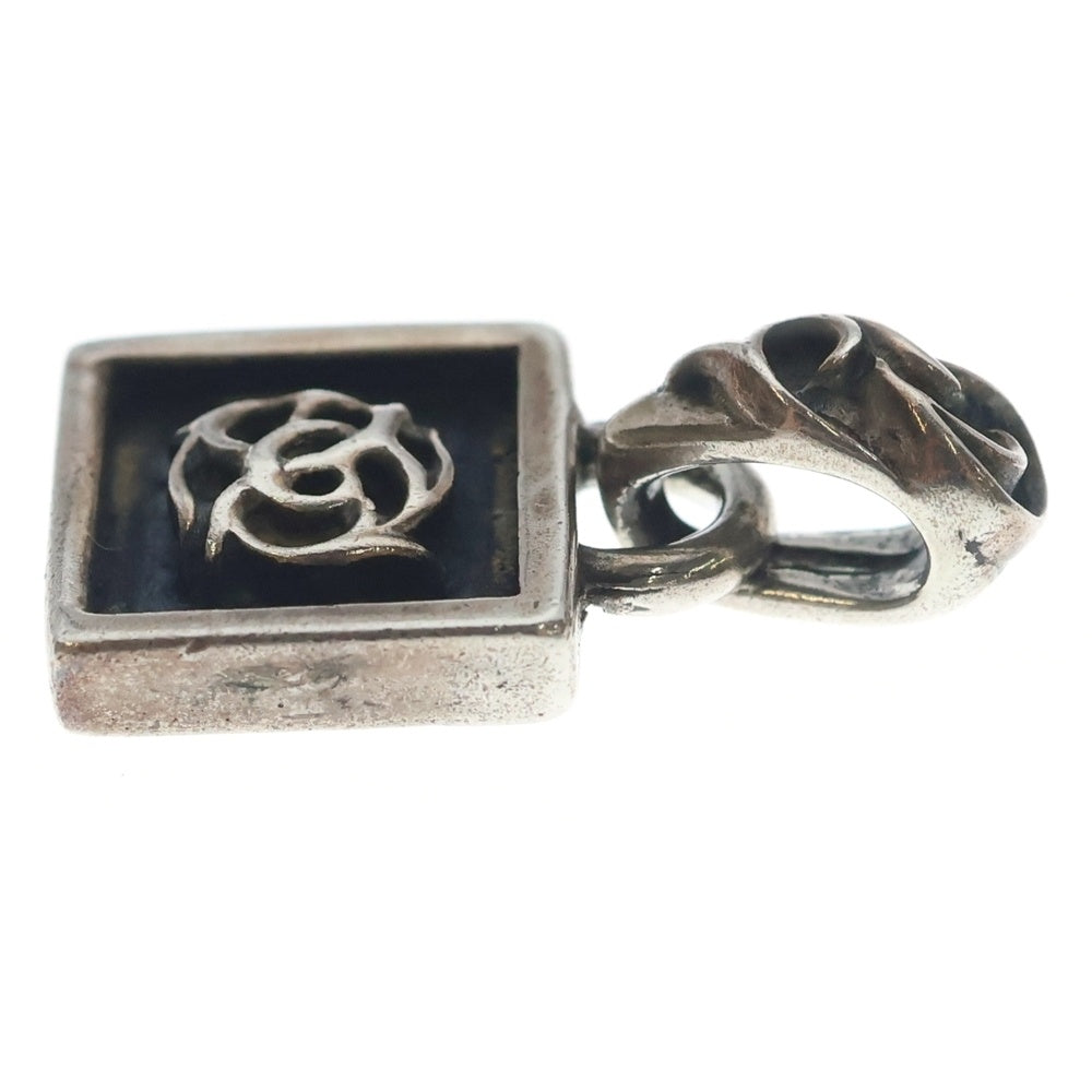 CHROME HEARTS(クロムハーツ) FRAMED FLRL フレームド フローラル チャーム ペンダントトップ シルバー