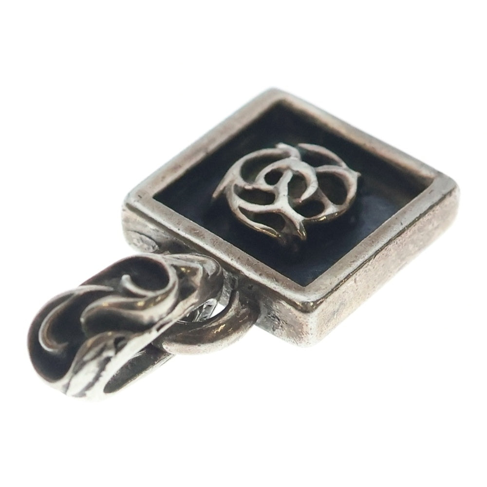 CHROME HEARTS(クロムハーツ) FRAMED FLRL フレームド フローラル チャーム ペンダントトップ シルバー