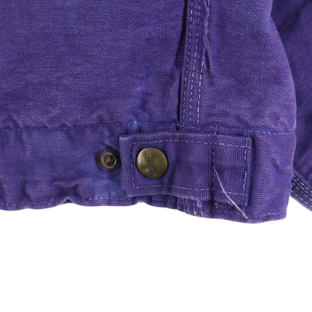 CARHARTT(カーハート) 90s VINTAGE Detroit Jacket ヴィンテージ デトロイト ジャケット 裏地プリント パープル