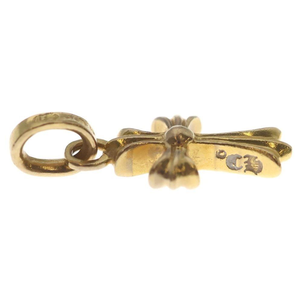 CHROME HEARTS(クロムハーツ) 22K CRS BBYFAT P/DIA ベイビーファットクロス PAVEダイヤ ペンダントトップ ゴールド BCA035