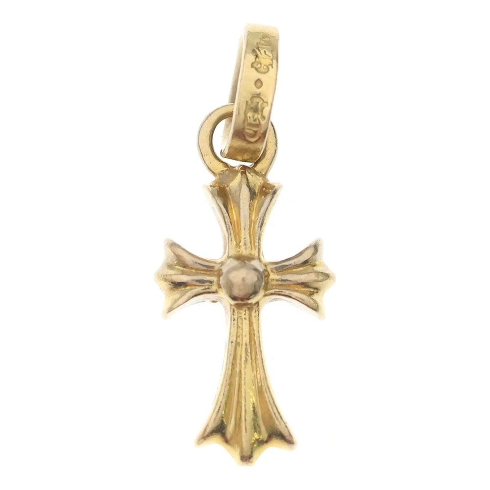 CHROME HEARTS(クロムハーツ) 22K CRS BBYFAT P/DIA ベイビーファットクロス PAVEダイヤ ペンダントトップ ゴールド BCA035