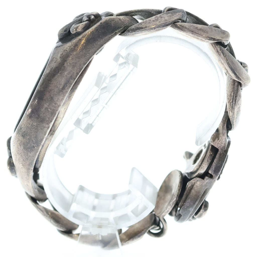 NO BRAND(ノーブランド) silver クリップウォッチブレス シルバー