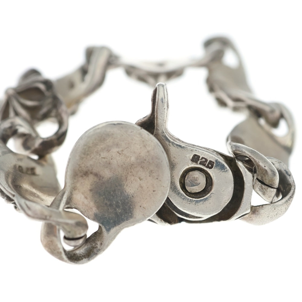 NO BRAND(ノーブランド) クロスモチーフ クリップブレスレット sliver925 シルバー