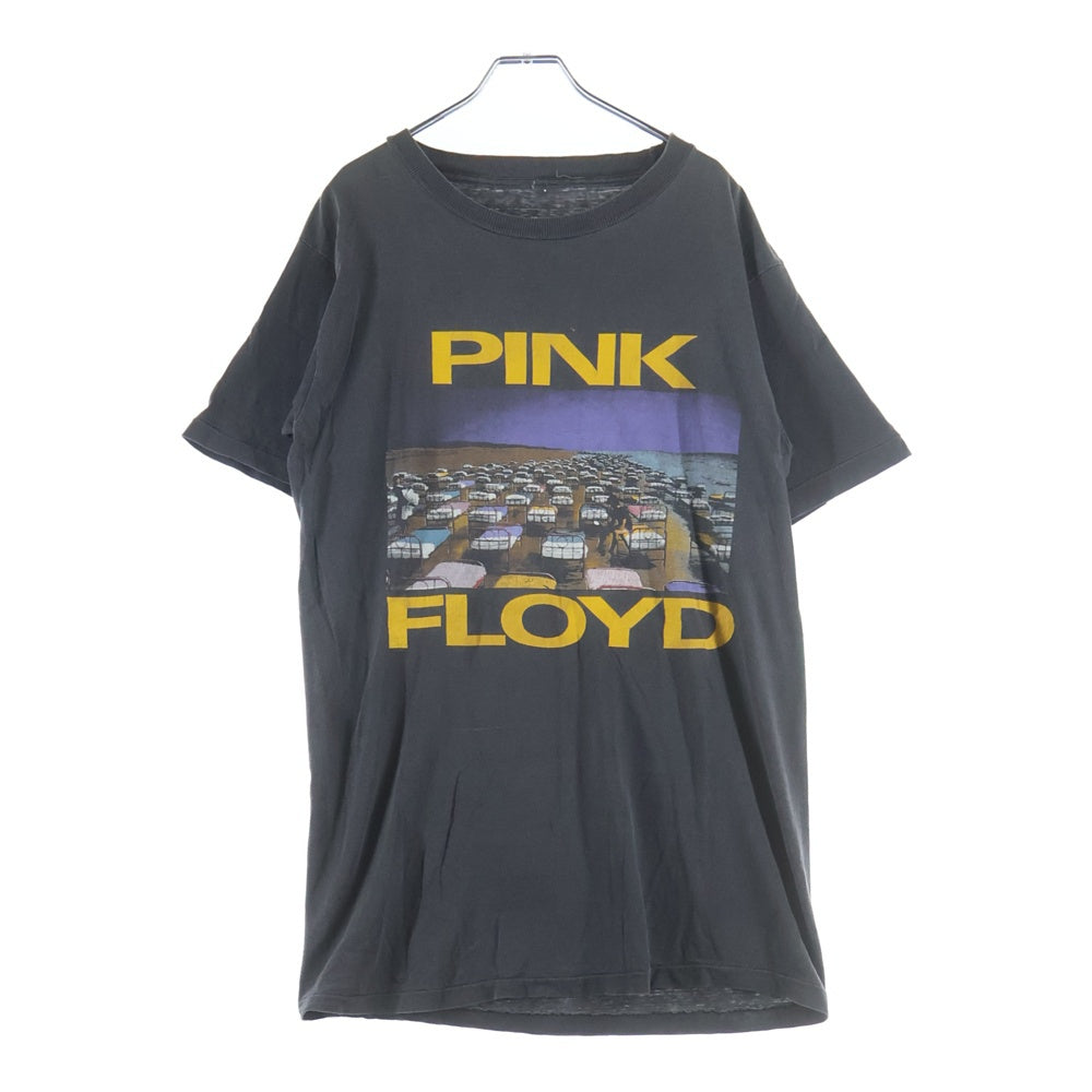 VINTAGE(ヴィンテージ) 80s PINK FLOYD WORLD TOUR 1987 ピンクフロイド バンド 半袖Tシャツ カットソー ブラック