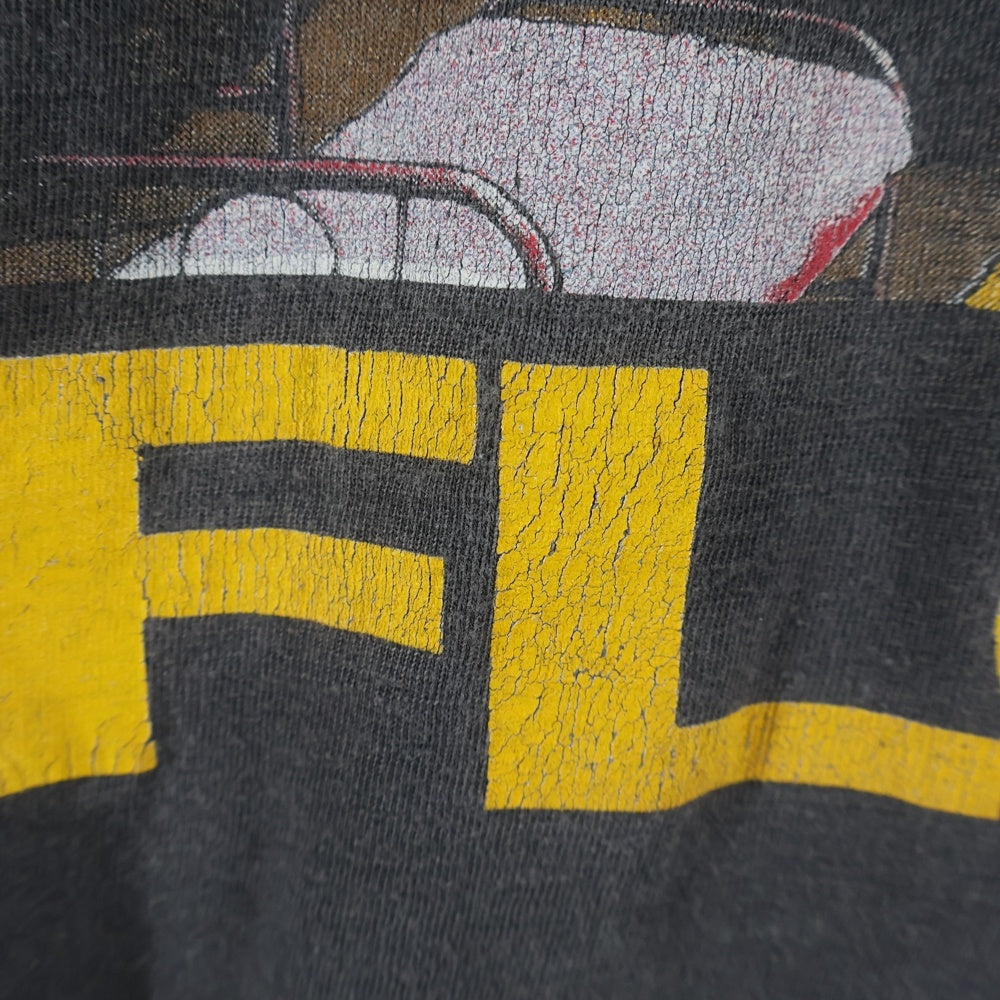 VINTAGE(ヴィンテージ) 80s PINK FLOYD WORLD TOUR 1987 ピンクフロイド バンド 半袖Tシャツ カットソー ブラック