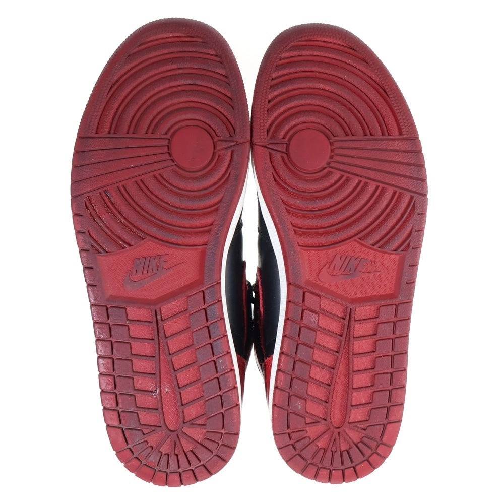 NIKE(ナイキ) AIR JORDAN 1 RETRO HIGH OG BANNED BRED エアジョーダン1ブレッド ハイカットスニーカー US10 555088-001