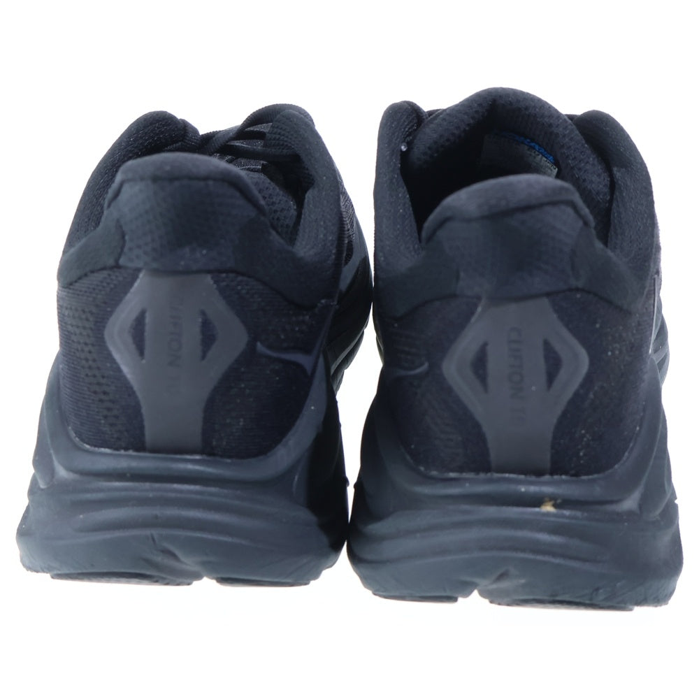 HOKA ONE ONE(ホカオネオネ) M CLIFTON 10 ローカット スニーカー シューズ US10/28cm ブラック 1162030 BBLC
