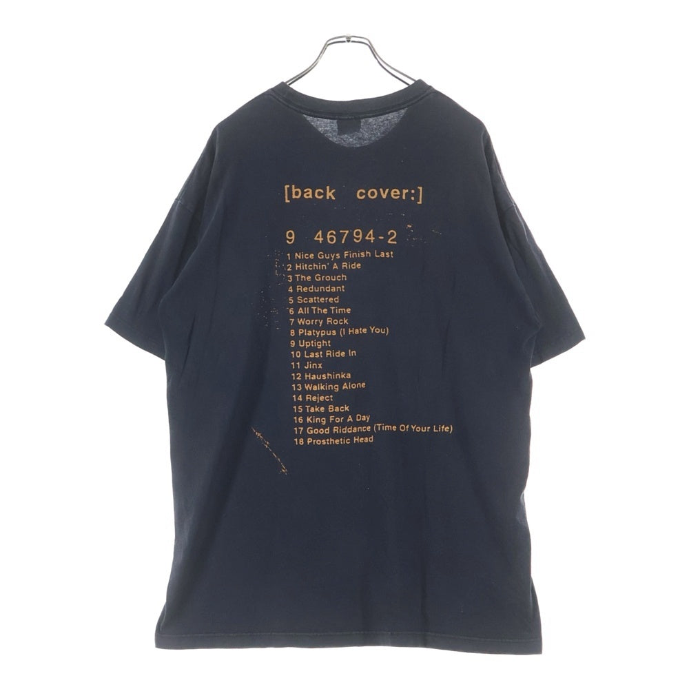 VINTAGE(ヴィンテージ) 90s GREEN DAY NIMROD グリーンデイ 両面プリント 半袖Tシャツ カットソー ブラック