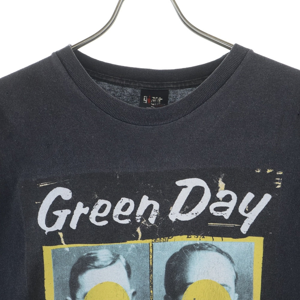 VINTAGE(ヴィンテージ) 90s GREEN DAY NIMROD グリーンデイ 両面プリント 半袖Tシャツ カットソー ブラック