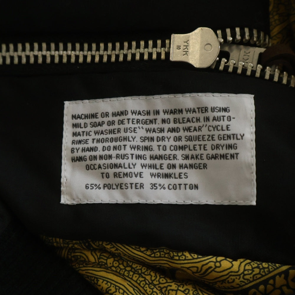 DERBY OF SANFRANCISCO(ダービーオブサンフランシスコ) CLASSIC DERBY JACKET クラシック ダービージャケット ポリエステル コットン ブラック STYLE300
