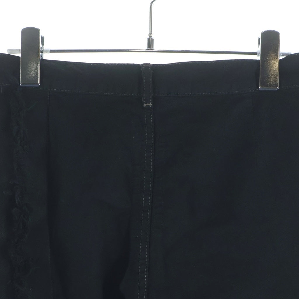 Rick Owens(リックオウエンス) JORIS TROUSER ドッキングフレアデニムパンツ ブラック RR02E1308-BBCL