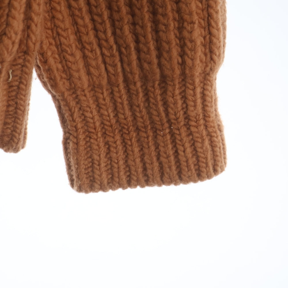 AURALEE(オーラリー) SUPER MILLED RIB KNIT スーパーミルド リブ ニット セーター ニット オレンジ A7AP03RW