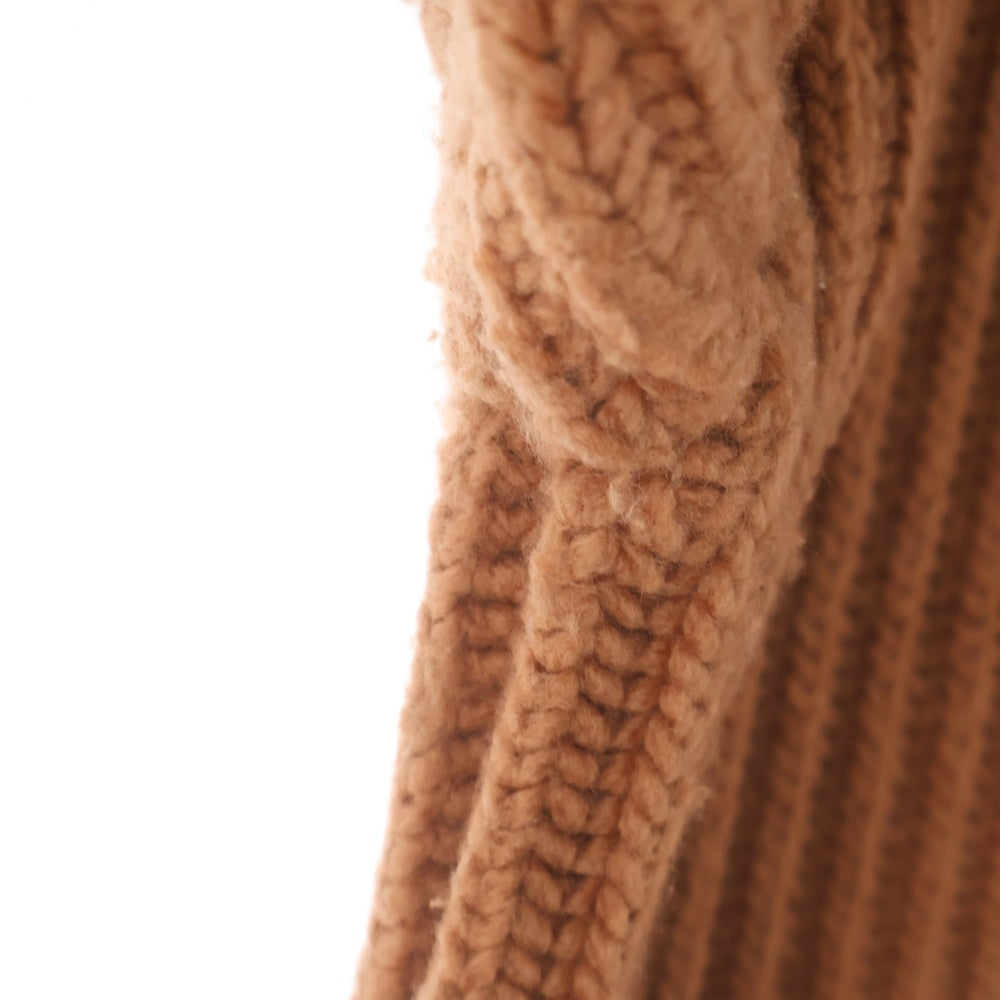 AURALEE(オーラリー) SUPER MILLED RIB KNIT スーパーミルド リブ ニット セーター ニット オレンジ A7AP03RW