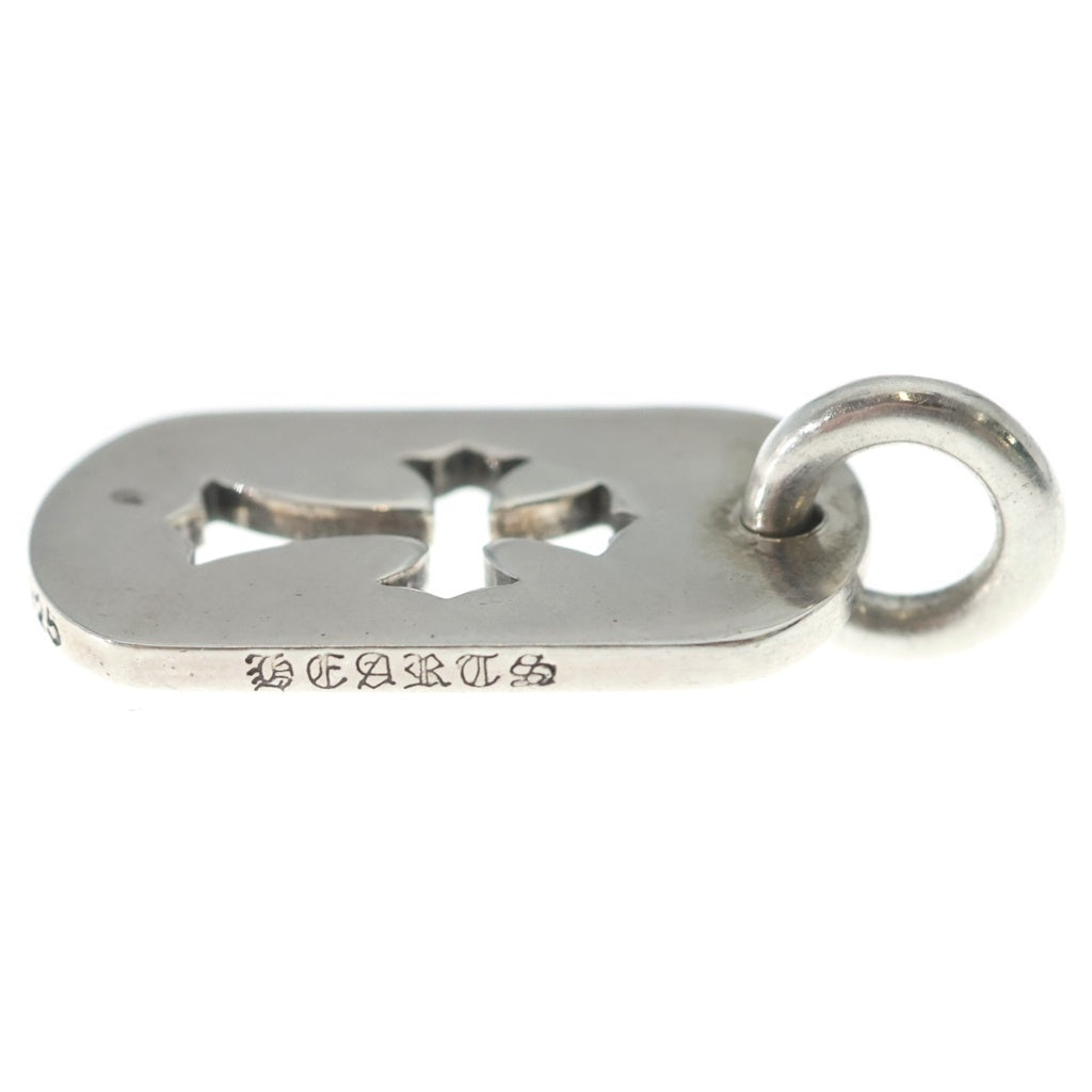 CHROME HEARTS(クロムハーツ) D TAG SML CO CRS カットアウトクロスドッグタグ スモール ペンダントトップ シルバー BCA242