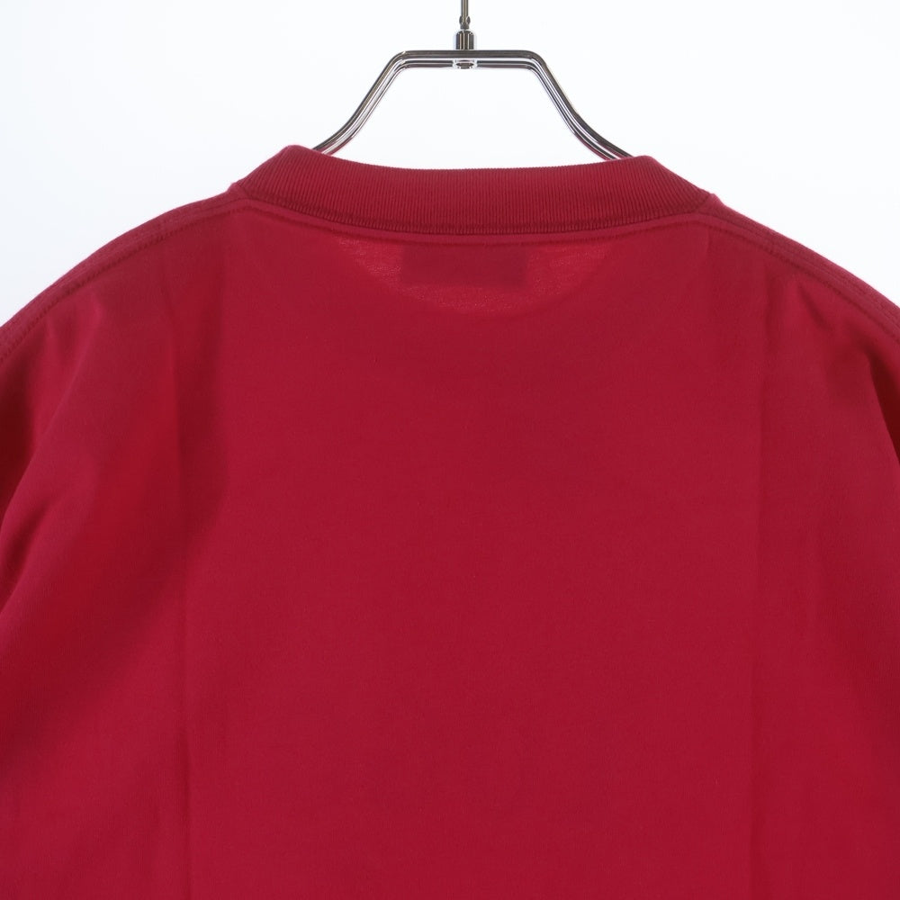BALENCIAGA(バレンシアガ) 21SS Logo Here Flatground T-Shirt ロゴプリント 半袖Tシャツ ピンク 651795 TKV81