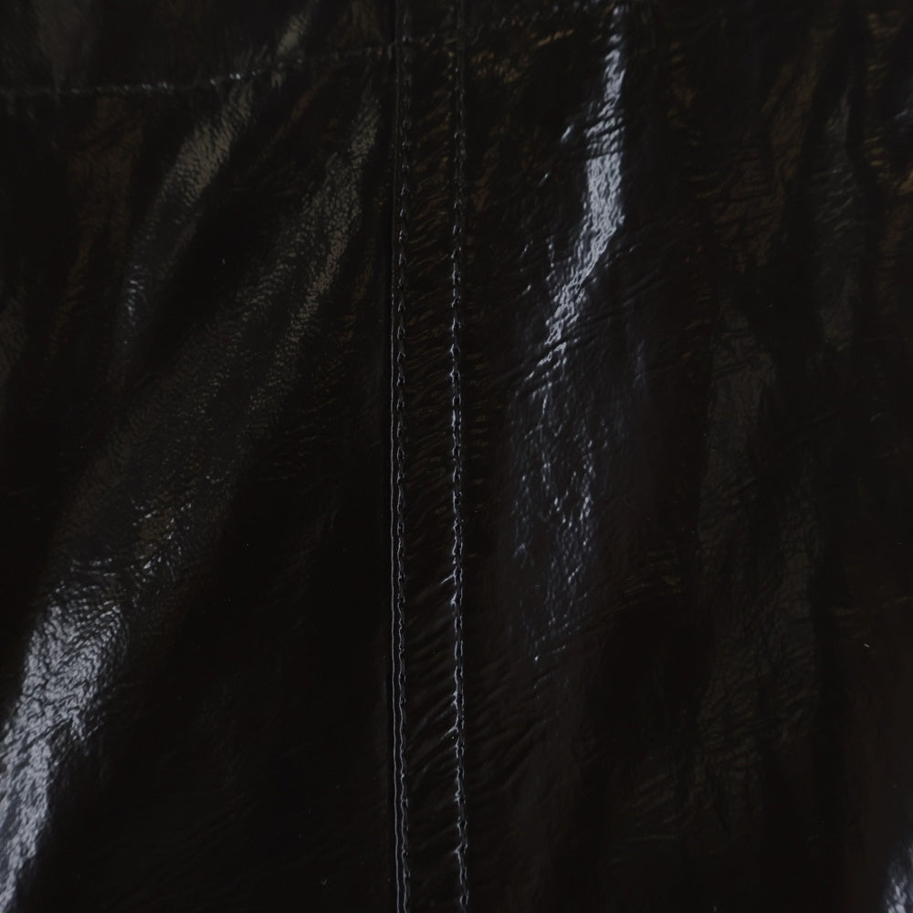BOTTEGA VENETA(ボッテガヴェネタ) ZIPPED TROUSORES 683490 V1D20 ラムスキン ジップディティールパンツ レディース ブラウン
