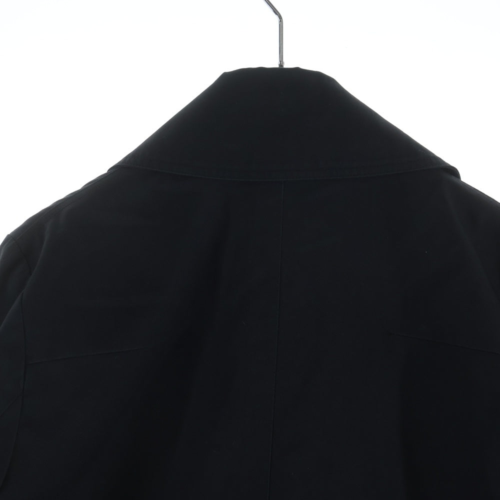 Dior HOMME(ディオールオム) 07SS エディ期 コットン ショートPコート ダブルブレスト ポリエステル エディスリマン ブラック 7E3130020124