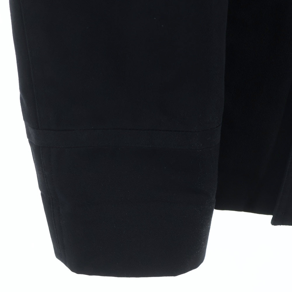 Dior HOMME(ディオールオム) 07SS エディ期 コットン ショートPコート ダブルブレスト ポリエステル エディスリマン ブラック 7E3130020124