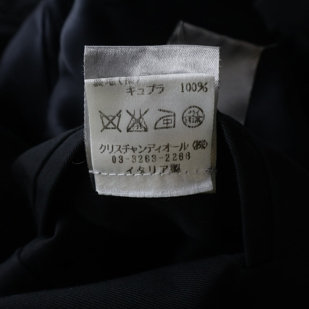 Dior HOMME(ディオールオム) 07SS エディ期 コットン ショートPコート ダブルブレスト ポリエステル エディスリマン ブラック 7E3130020124