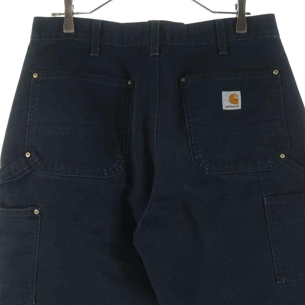 CARHARTT(カーハート) 90-00s USA製 Double Denim Pants ダブルニー デニム パンツ ブラック