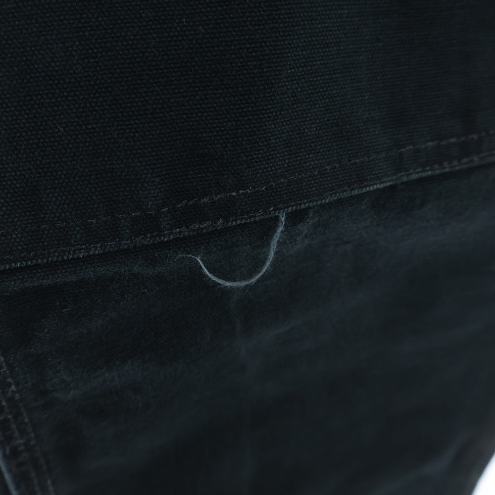 CARHARTT(カーハート) 90-00s USA製 Double Denim Pants ダブルニー デニム パンツ ブラック