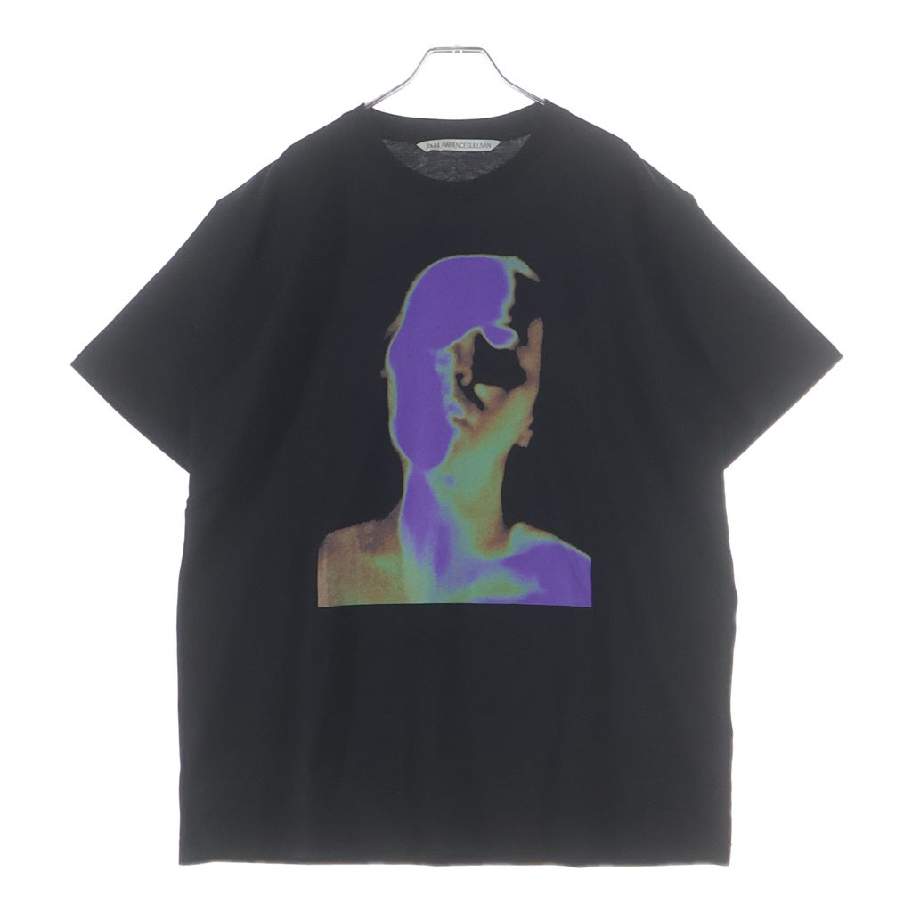 JOHN LAWRENCE SULLIVAN(ジョンローレンスサリバン) VOWWS GRAPHIC PRINT TEE ヴァウズ グラフィック プリント 半袖Tシャツ カットソー ブラック