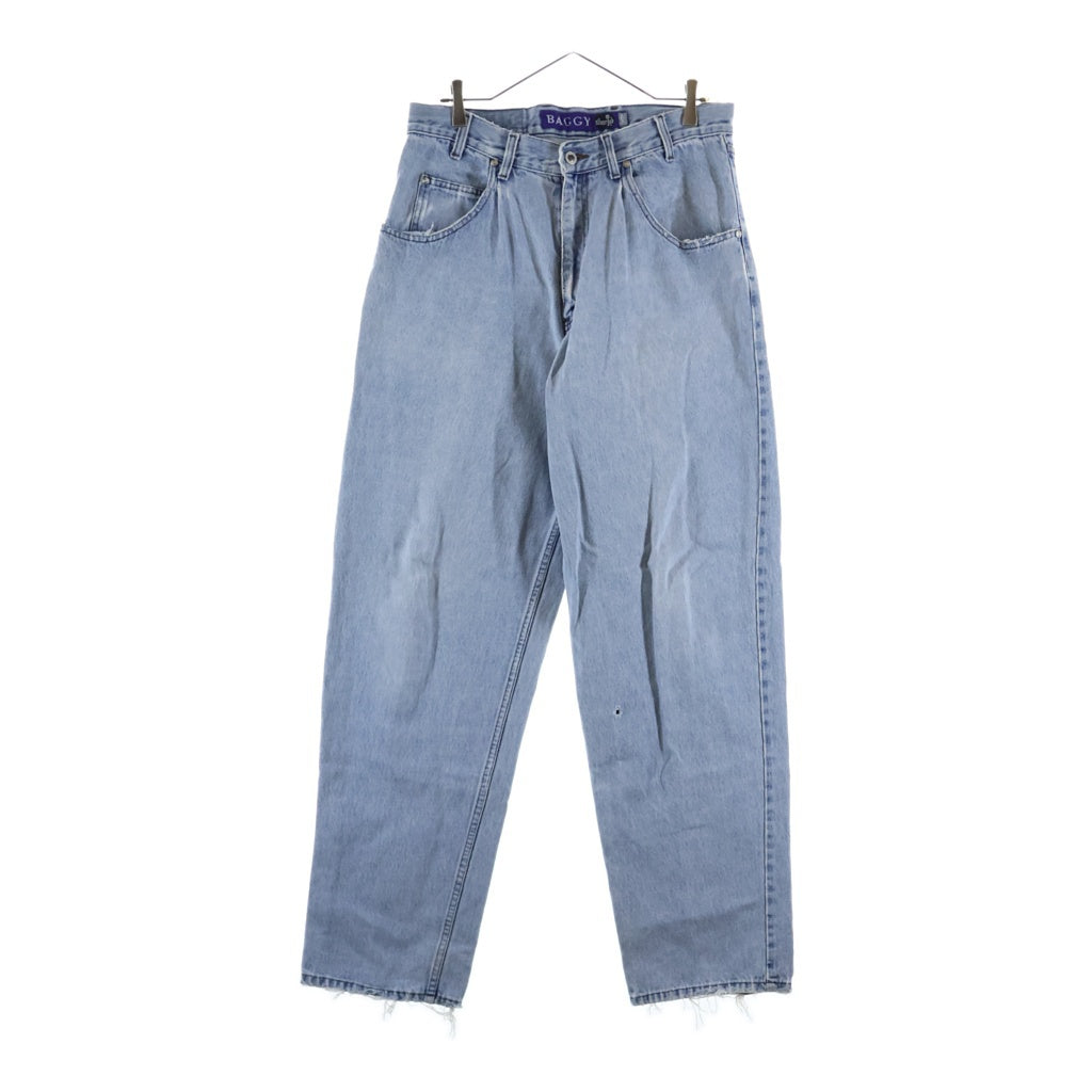 Levi's(リーバイス) 90s SILVER TAB BAGGY シルバータブ バギー デニムパンツ ジーンズ ジップフライ YKKジップ ボタン裏刻印無し ライトブルー 40561-0891