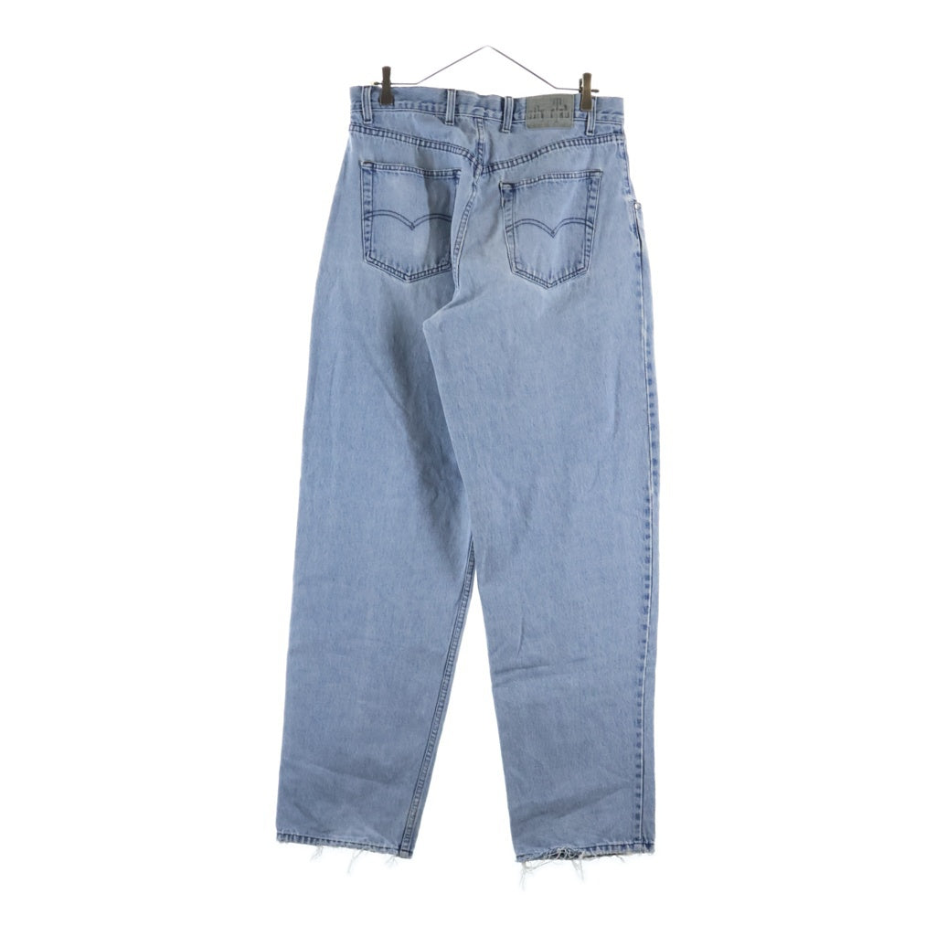 Levi's(リーバイス) 90s SILVER TAB BAGGY シルバータブ バギー デニムパンツ ジーンズ ジップフライ YKKジップ ボタン裏刻印無し ライトブルー 40561-0891