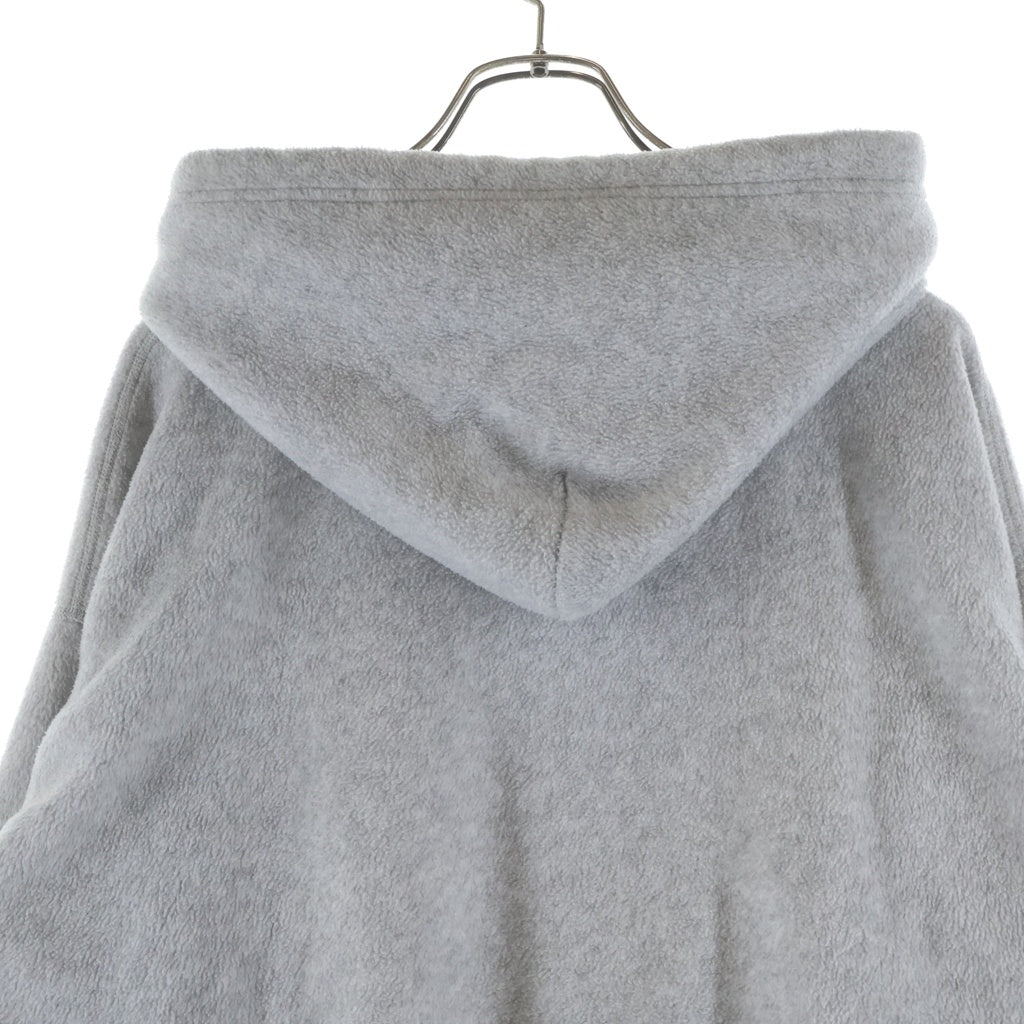 O- 0-CHO-RUI.LAB(オーレイチョウルイラボ) FLEECE HOODIE ドローコード フリースプルオーバーフーディ グレー