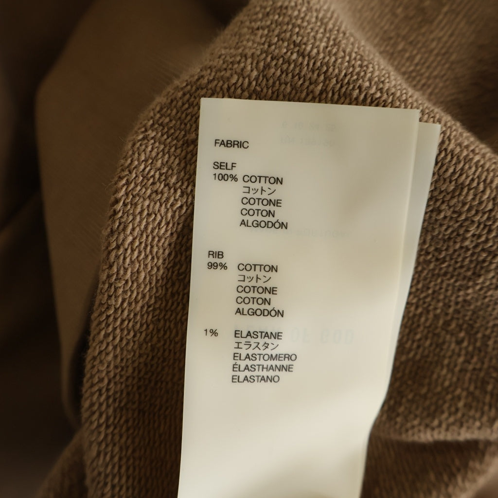 FEAR OF GOD(フィアオブゴッド) HOODIE ラバーロゴ プルオーバースウェットパーカー フーディー ベージュ