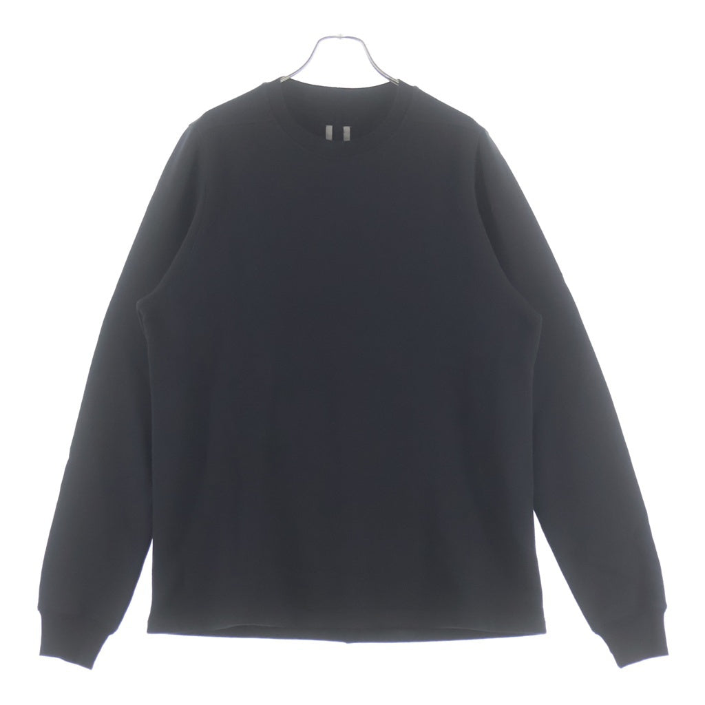 Rick Owens リックオウエンス 25SS SHORT CREWNECK LS T クルーネック スウェット トレーナー ブラック Rick Owens(リックオウエンス) 25SS SHORT CREWNECK LS T クルーネック