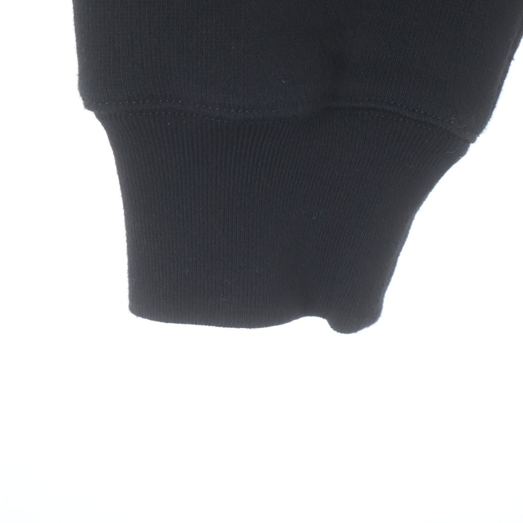 Rick Owens(リックオウエンス) 25SS SHORT CREWNECK LS T クルーネック スウェット トレーナー ブラック
