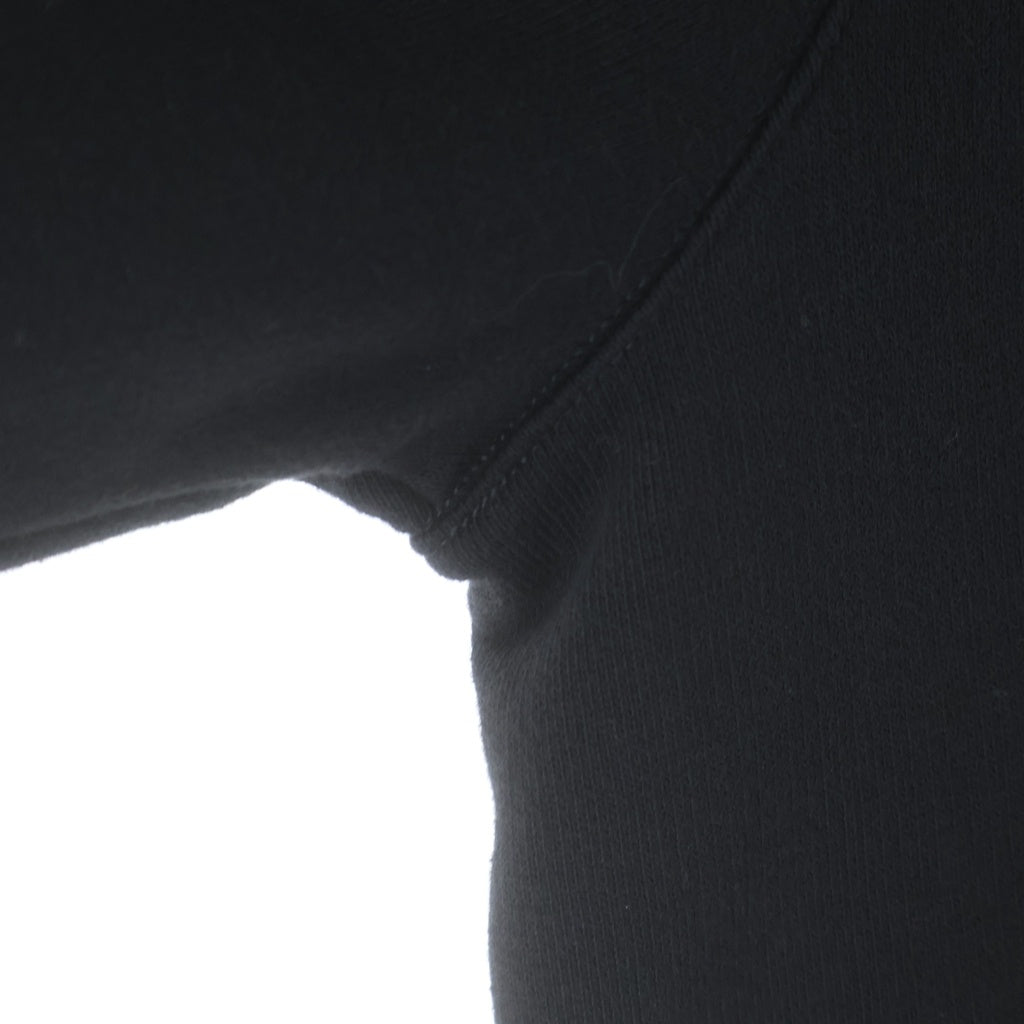 Rick Owens(リックオウエンス) 25SS SHORT CREWNECK LS T クルーネック スウェット トレーナー ブラック