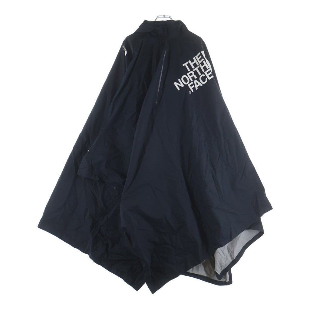 THE NORTH FACE(ザノースフェイス) ×HYKE 19SS SLANTING PONCHO ハイク ポンチョ フーテッドコート プルオーバー ブラック NP194HY